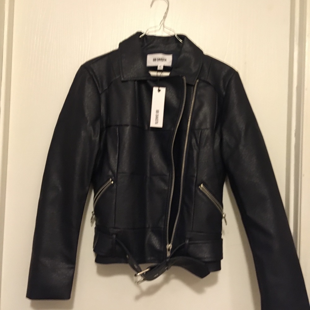 Bbdakota faux leather jacket